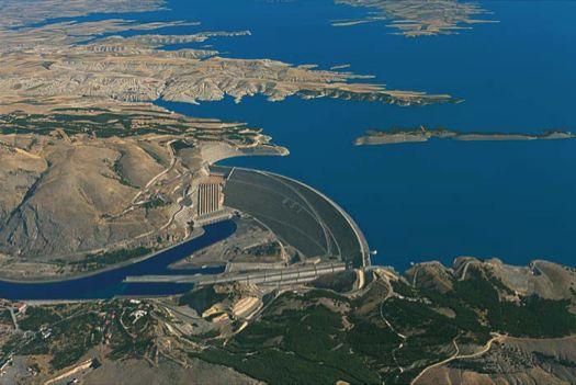 Ataturk Dam in