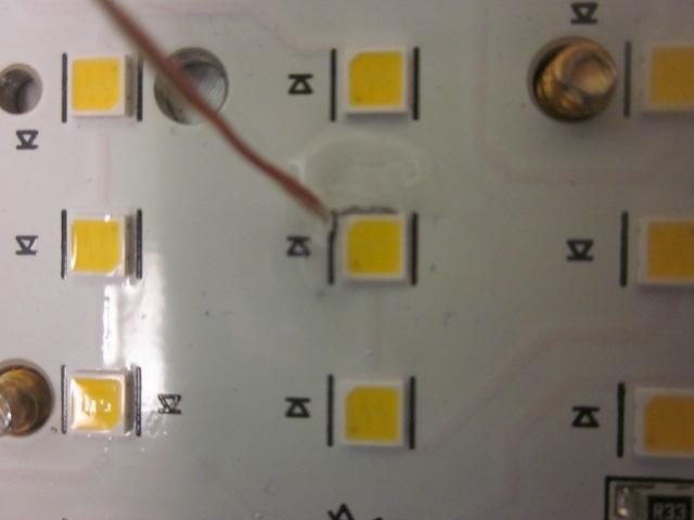 Test Results: In Situ Temperature Measurement Test Results include maximum LED chip temperature for sample number L14121.