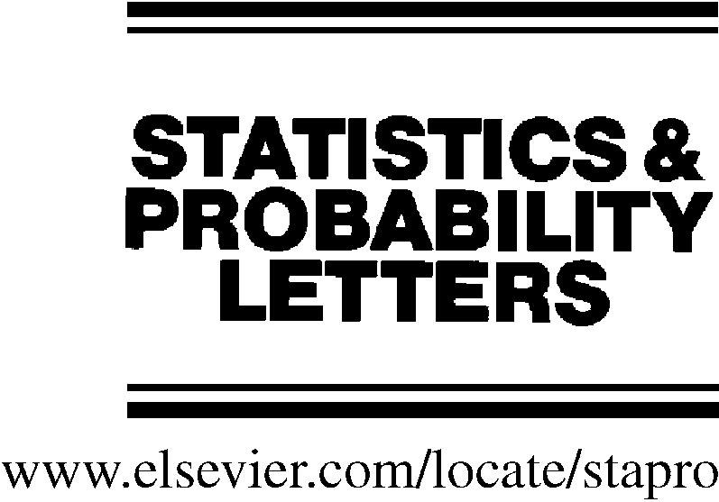 Statistics & Probability Letters 62 (2003) 245 250 A note on optimal foldover design Kai-Tai Fang a;, Dennis K.J.