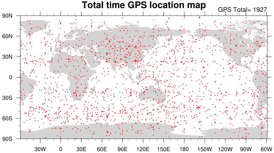 GPS RO soundings