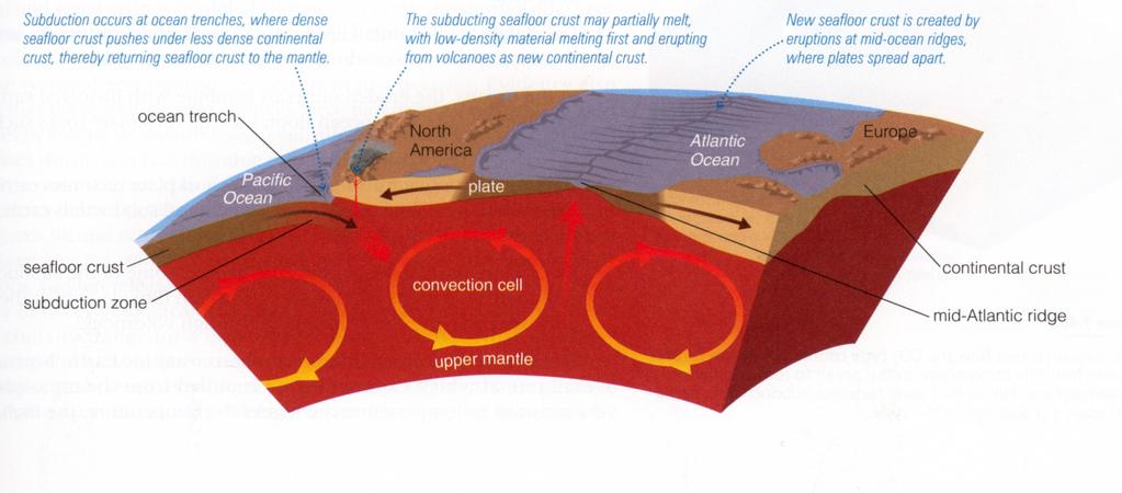 - The chemical products are gradually deposited to the bottom of the oceans and eventually subducted, due to tectonic activity The CO 2 cycle of climate stabilization Kasting 1993 3.