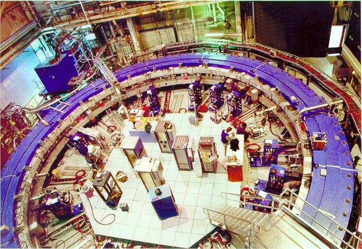 Muon g-2 Experiment at BNL Muon storage ring: Radius 7112 mm Aperture 9 cm Magnetic field 1.