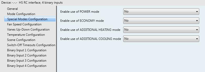 If set t yes the Status_ Mde bjects fr Aut, Heat, Cl, Fan and Dry will appear. When enabled, a mde will return a 1 thrugh its bit-type bject. 4.2.