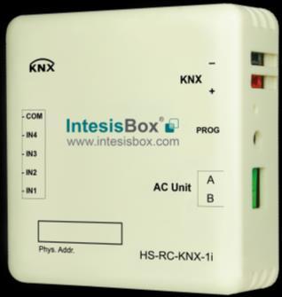 IntesisBx KNX Hisense 1. Presentatin HS-RC-KNX-1i allws a cmplete and natural integratin f HISENSE air cnditiners with KNX cntrl systems. Cmpatible with VRF air cnditiners cmmercialized by HISENSE.