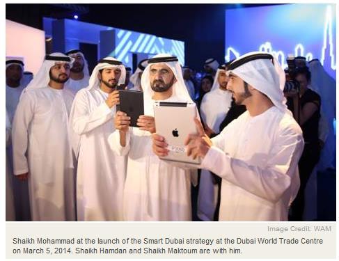 March 2014: transforming Dubai into the smartest city in the world