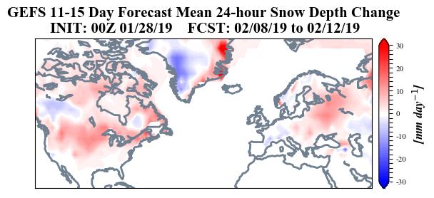Ridging/negative geopotential height anomalies previously centered south of the Aleutians will drift to near the Dateline but will continue to support troughing/negative geopotential height anomalies
