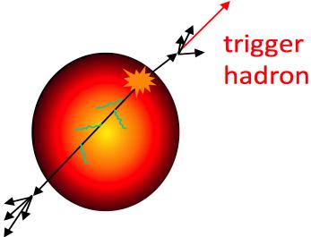 Hadron triggered recoil jets charged jets recoiling