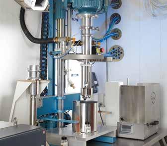 5 6 MILLING PROCESS Wet milling For the wet milling process, toothed-ring dispersing devices, an annular gap ball mill (Hosokawa Alpine 50 RSK) and a basket mill / dissolver combination (VMA-Getzmann