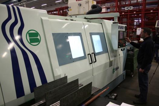 counter-spindle and bar loading; 3 CNC turning centers motorized tools and
