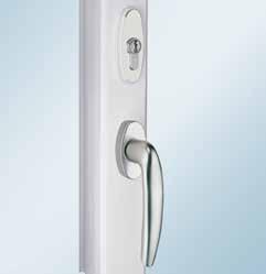 flat low high 21 32 51 RHAPSODY handle sets For ancillary doors, patio doors or balcony doors. Available with long backplate acc.