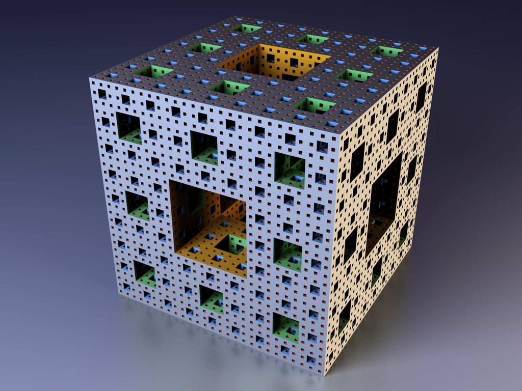 Mengerov sundjer Na sličan način dobija se 3D varijanta kvadrata