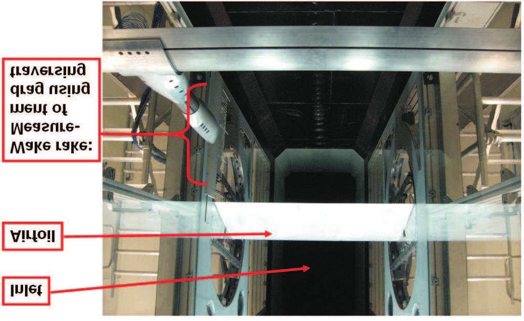 Figure 63. The LM Glasfiber wind tunnel. measurement system with a sampling rate of 5Hz.