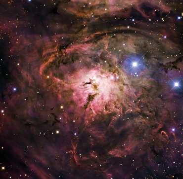 Lagoon Nebula is the brightest, largest nebula in Sagittarius Is