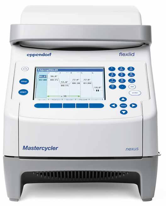 244 245 Mastercycler nexus Mastercycler nexus X2 The Mastercycler Nexus PCR cycler provides scientists with flexibility in many forms.
