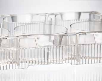 Safely place your lids and get your hands free What do you do with your lids when you open plates for pipetting? Keep them in one hand and complicate handling?