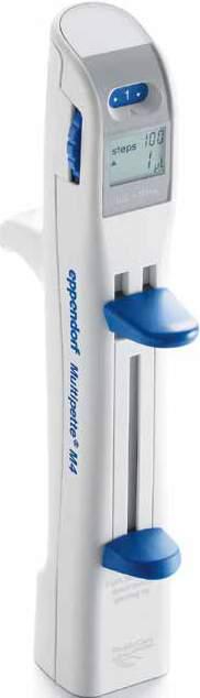 68 69 Liquid Handling Liquid Handling HANDHELD DISPENSERS Multipette M4 Aspirate once and dispense up to 100 times Serial pipetting made easy!