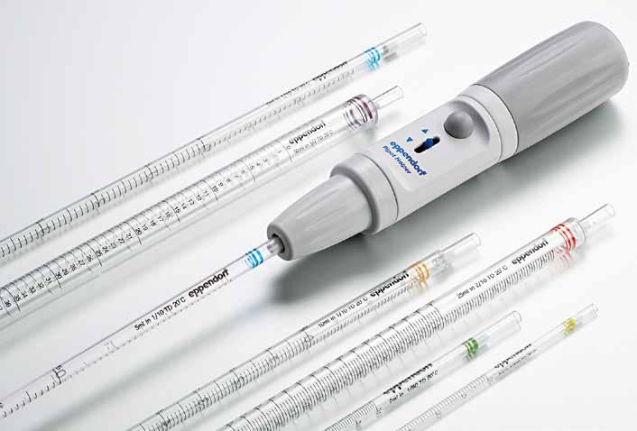 Eppendorf s serological pipets are designed to work in perfect harmony with your Easypet 3.