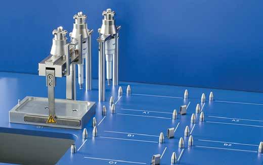 detecting liquids, labware, tips > Automatic replacement of 2 pipetting tools and