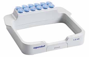 The Eppendorf SmartExtender offers a comfortable incubation tool which can easily be used as an add-on to your existing Eppendorf SmartBlocks and the Eppendorf ThermoMixer C/ Fx as well as Eppendorf
