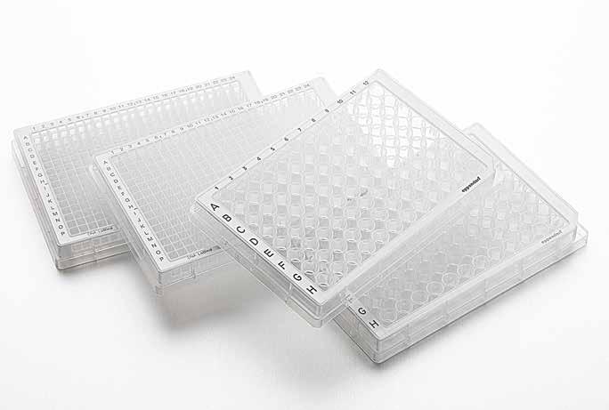 122 123 Eppendorf Microplates PLATES The Eppendorf Microplates bring an outstanding clarity to your laboratory!