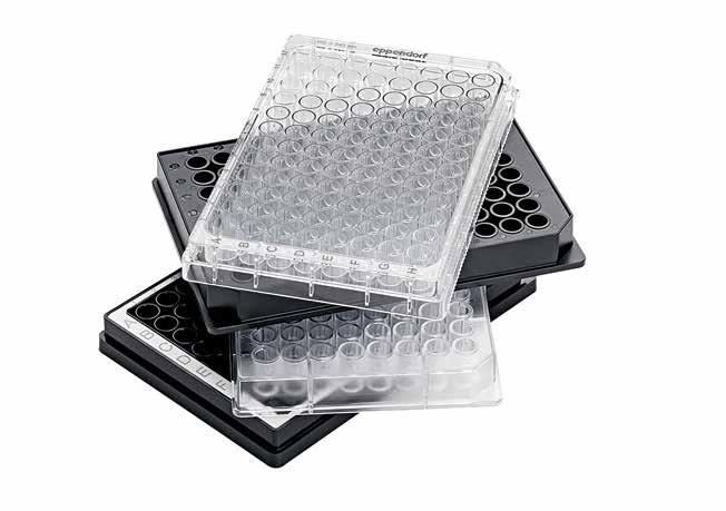 124 125 Eppendorf Assay/Reader Microplates PLATES Eppendorf assay plates are optimized for measuring absorbance assays in the visible and UV range, fluorescence and chemiluminescence assays.