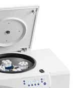sensitive samples, active heating and cooling to improve cell viability or non-refrigerated High speed multipurpose centrifuge with