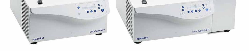 operational safety Additional features of refrigerated Centrifuge 5804 R and 5810 R > Temperature range from -9 C to 40 C > FastTemp function for fast pre-cooling >