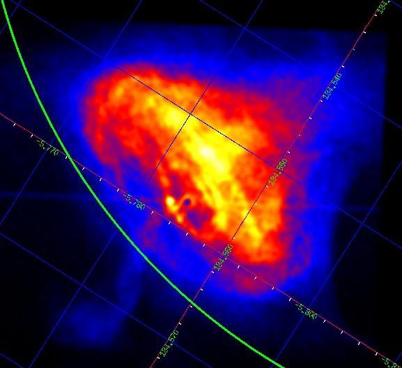 Chandra image of the Crab, 28 Sept. 2010 (Tennant et al.