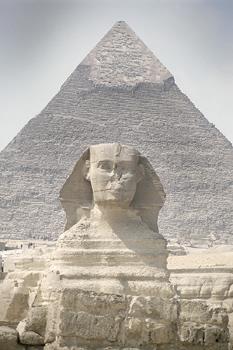 Why are the pyramids considered an important architectural achievement for the ancient Egyptians? A. The pyramids were the basis for agriculture in ancient Egypt. B.