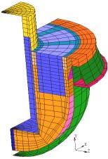 grid on the curved shape walls has to be modified at every time step as the free surface of the liquid changes with time (resulting in a high complex analytical solution of the free surface fluid
