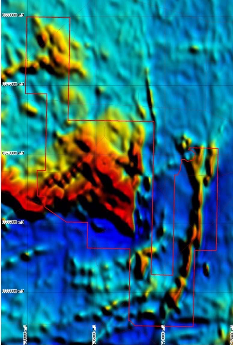Boydells (Magnetic 80%, earning up to 100%) The Boydells tenement covers a pronounced and isolated radiometric anomaly some 400m in diameter situated 50km northwest of Esperance.