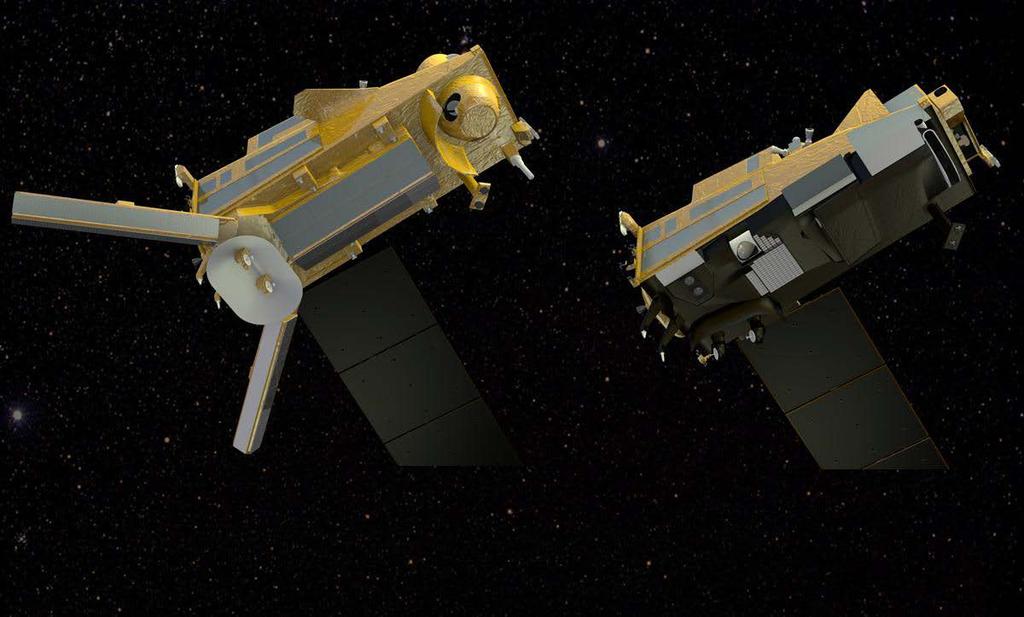 EPS Second Generation Continuation and enhancement of service from mid morning polar orbit in 2021 2040 Twin satellite in-orbit configuration: Metop-SG A: optical imagery and sounding mission Flies
