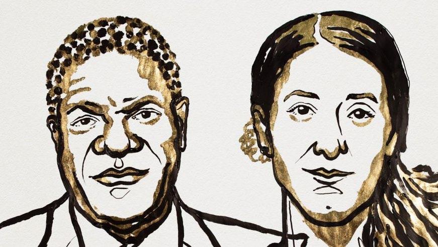 The Nobel Peace Prize 2018 was awarded jointly to Denis Mukwege and Nadia Murad "for their efforts to end the use of sexual violence as a weapon of war and armed conflict.