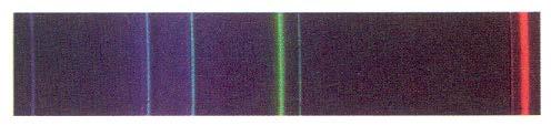 Grating Spectroscope dsinθ = mλ visible emission