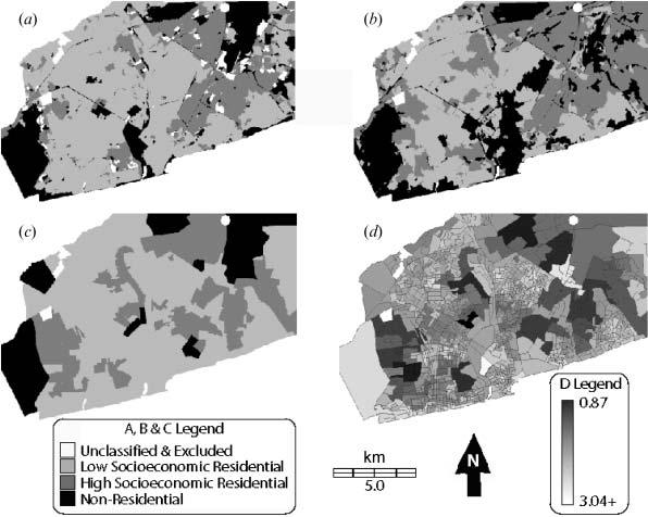 5170 D. Stow et al. Figure 1. Residential land-use maps of Accra, Ghana.