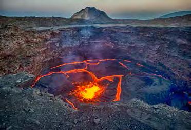 Hawaiian lava has an average temperature of about 11 C (212 F). lava flow Lava moving along the ground (or underwater). lava lake A pool of lava that forms in a volcanic crater or caldera.