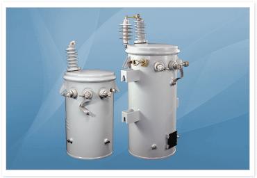 Distribution Transformers 5/19 Pole Mounted Features Ratings:CRGO Silicon Steel Transformers - Upto 167 kva, Amorphous Metal Transformers - Upto 167 kva Cooling : ONAN, OA 1 Primary