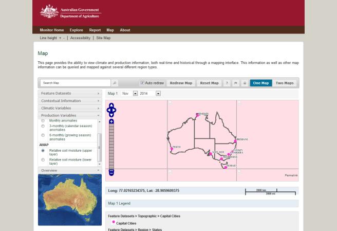 Missing Drought Information and Services ü Australia q Info