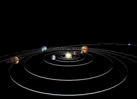 Astronomy Size and layout of the solar system and
