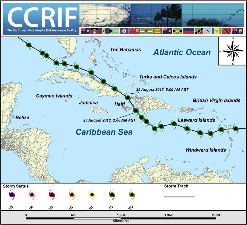 1 INTRODUCTION This report provides an update on Tropical Cyclone Isaac and its impact on CCRIF territories in the Central Caribbean.