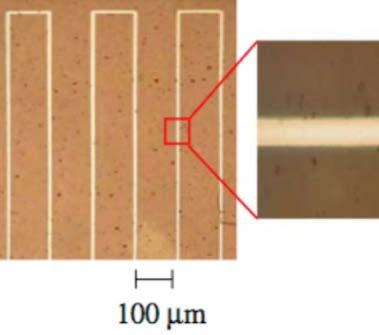 Additive metallisation examples Laser thermal decomposition.