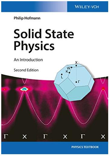 lectures accompanying the book: Solid State Physics: An Introduction, by Philip Hofmann (2nd