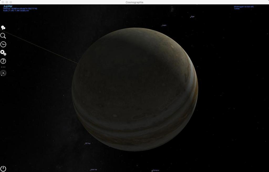 3. Find out Jupiter and click on it.