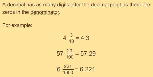 41. Review: Decimals Approximate Length: 2.5 student study hours Overview This objective introduces decimals as having a whole and a fractional part, how to write decimals and how to read decimals.