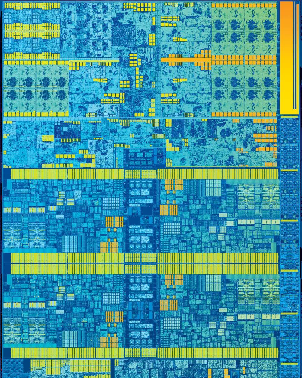 1 cm Todays Processors Intel Skylake, 2015 6th Gen Intel
