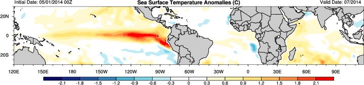 First El Nino Since 2009 I Periodic warming of the surface water in the eastern and central tropical Pacific Ocean Drives significant changes to the atmospheric circulation throughout much of the