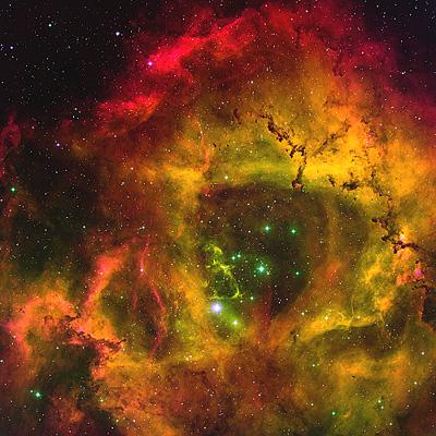 The Rosette Nebula and