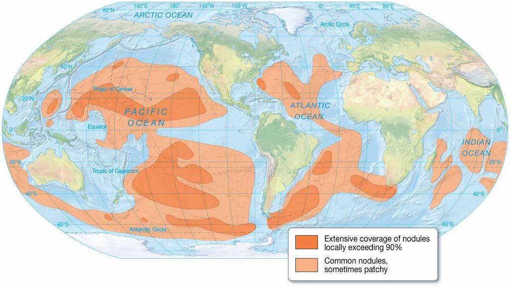 Distribution of Sea