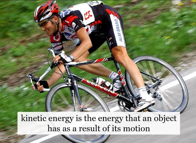 Kinetic energy can be between objects when they, or transformed into (think of ) Units In