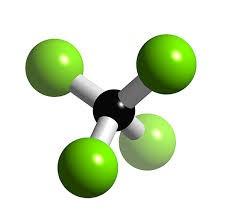The chemical formula tells you the number of atoms of each type of element in the